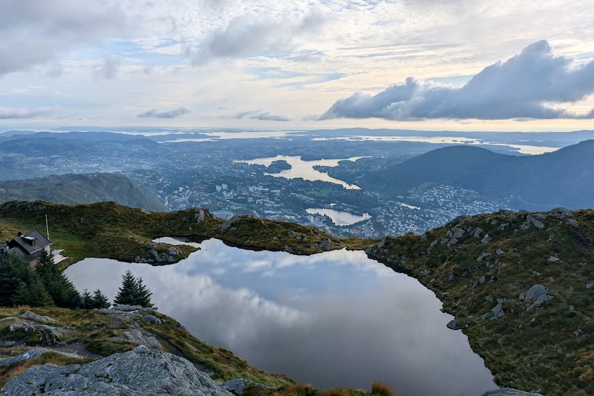 norwegen bergen ulriken wanderung Norwegen, Bergen, Ulriken, Wanderung