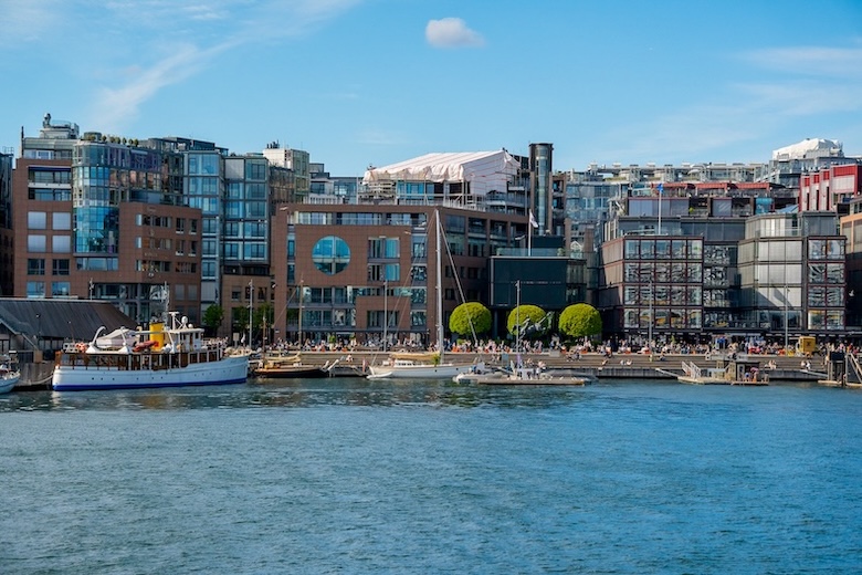 Norwegen, Oslo, Aker Brygge