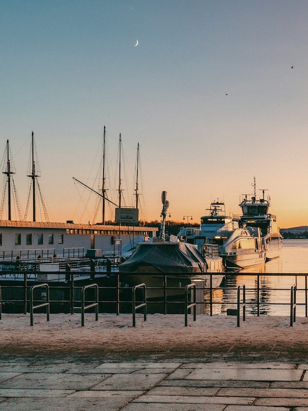 Norwegen, Oslo, Hafen
