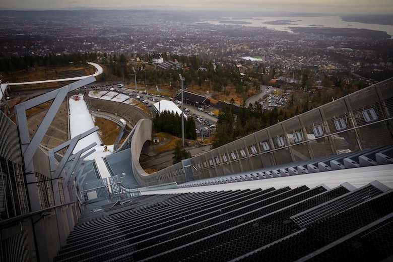 Norwegen, Oslo, Holmenkollen