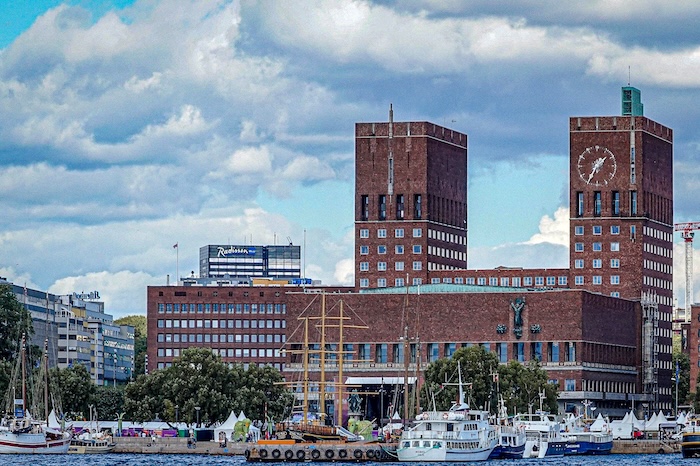 Norwegen, Oslo, Rathaus