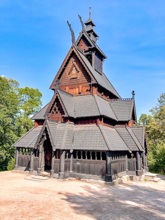 Norwegen, Oslo, Stabkirche von Gol