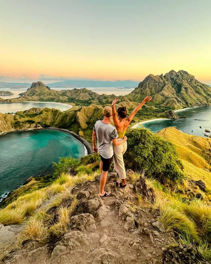 Padar Island Sonnenaufgang