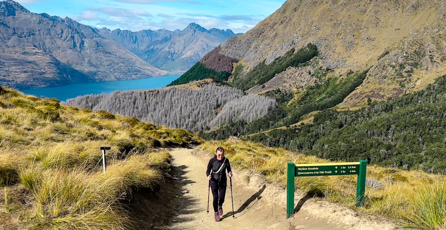 queenstown neuseeland sehenswuerdigkeiten wanderung auf ben lomond Queenstown, Neuseeland, Sehenswürdigkeiten, Wanderung auf Ben Lomond