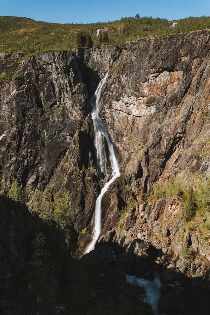 voringfossen wasserfall Voringfossen Wasserfall