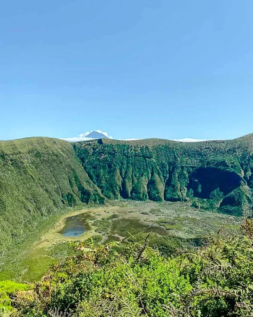 wanderung auf der caldeira faial azoren 2 Wanderung auf der Caldeira Faial Azoren