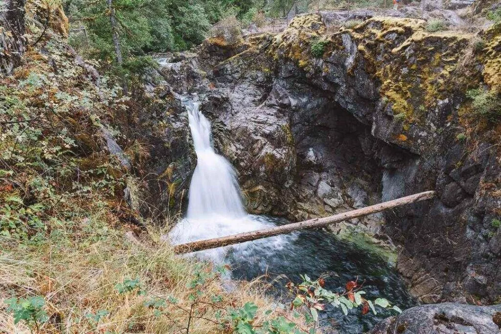 Kanada 271 2 Little Qualicum Falls Wasserfall Vancouver Island Kanada