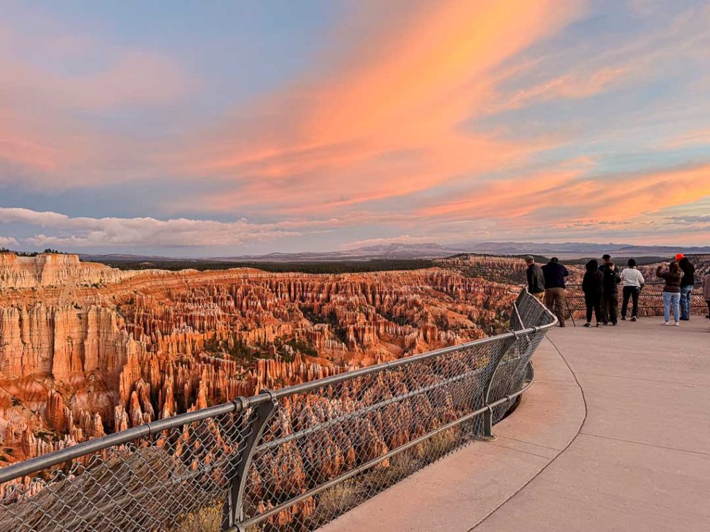 aussichtsplattform beim bryce point Aussichtsplattform beim Bryce Point