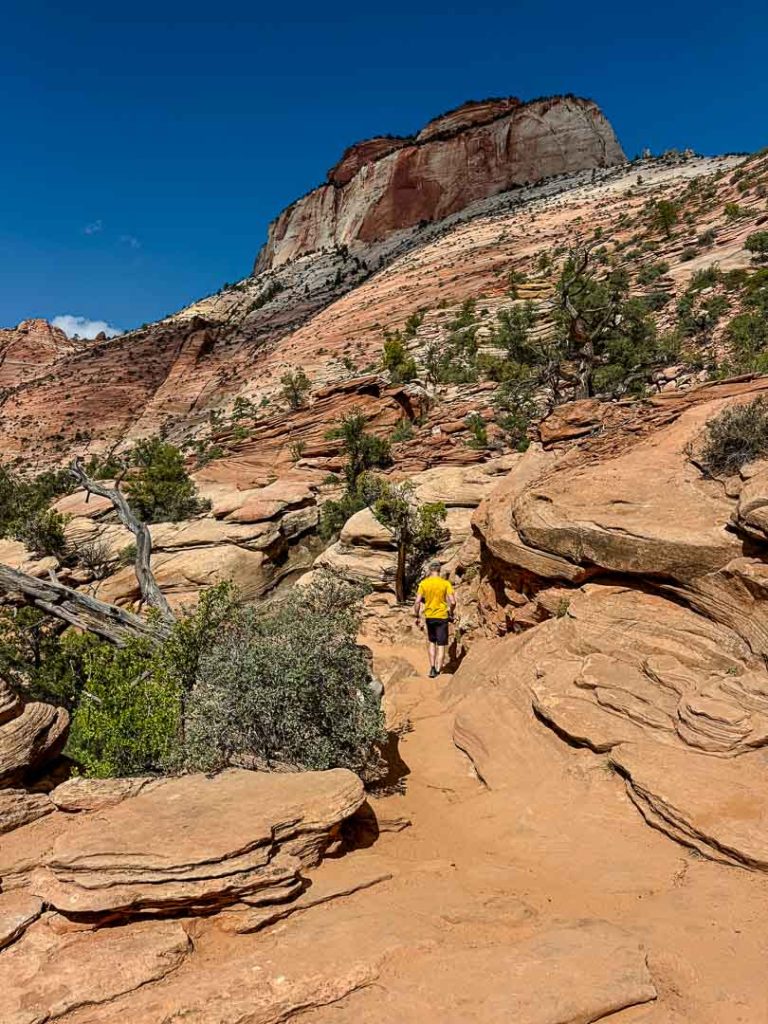 canyon overlook trail im zion nationalpark Canyon Overlook Trail im Zion Nationalpark