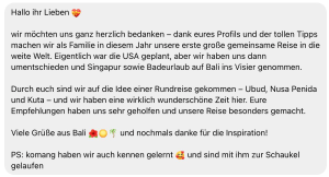 Feedback Reisen 10