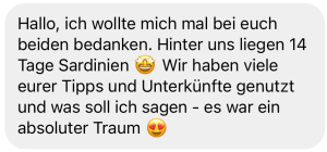 Feedback Reisen 7