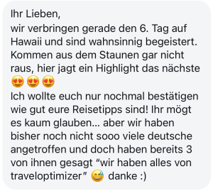 Feedback Reisen 8