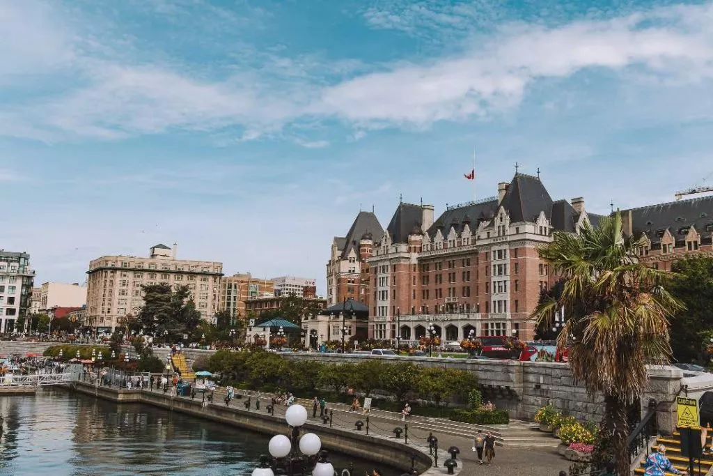 fishermans wharf vancouver island kanada Fishermans Wharf Vancouver Island Kanada