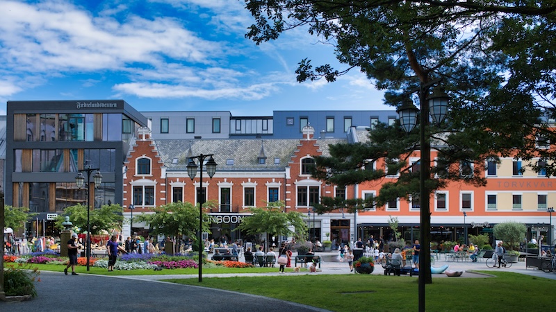 Kristiansand, Norwegen, Innenstadt