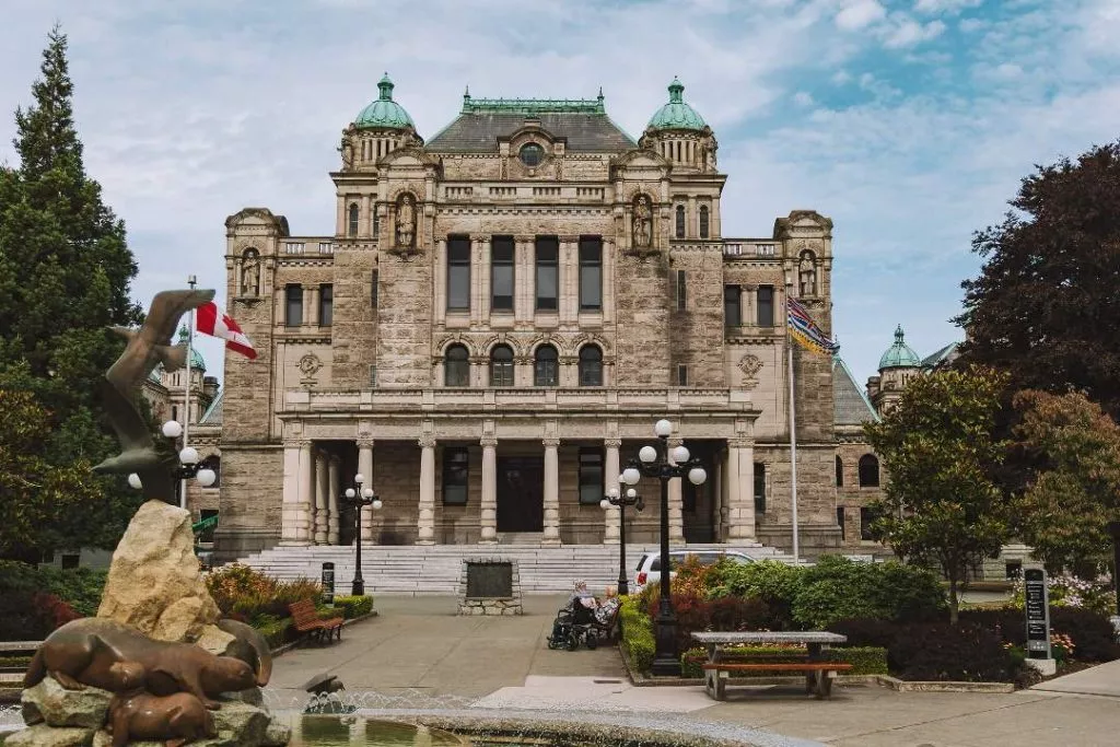 legislative assembly of british columbia vancouver island kanada Legislative Assembly of British Columbia Vancouver Island Kanada