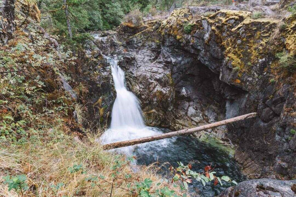 little qualicum falls wasserfall vancouver island kanada Little Qualicum Falls Wasserfall Vancouver Island Kanada