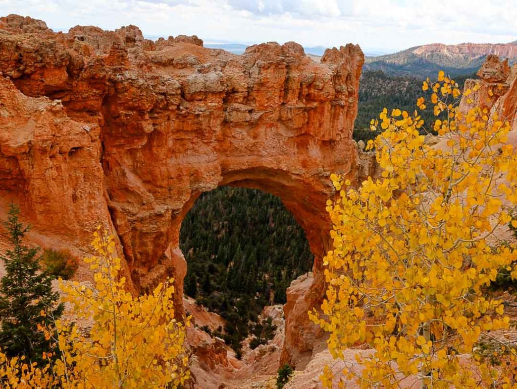 natural bridge beim scenic southern drive bryce canyon Natural Bridge beim Scenic Southern Drive Bryce Canyon