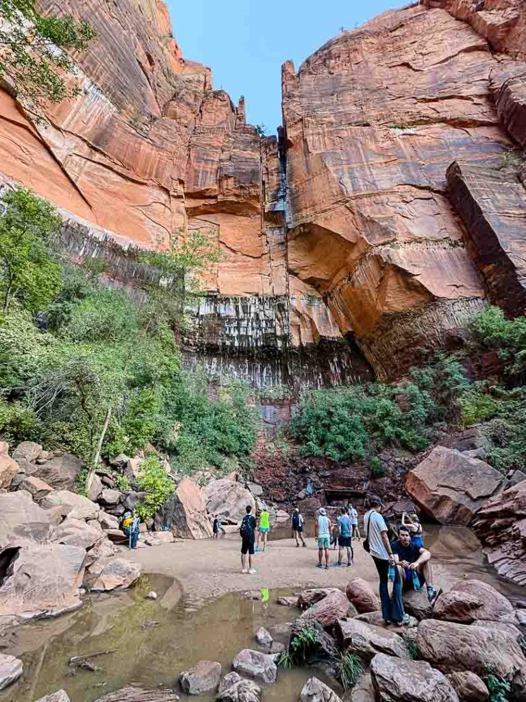 upper emerald pool zion nationalpark Upper Emerald Pool, Zion Nationalpark