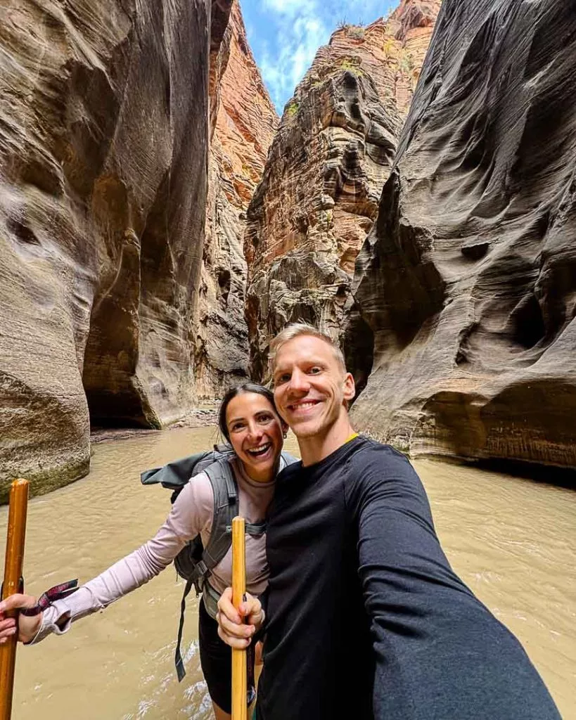 wallstreet engste stelle bei narrows wanderung zion "Wallstreet", engste Stelle bei Narrows Wanderung, Zion