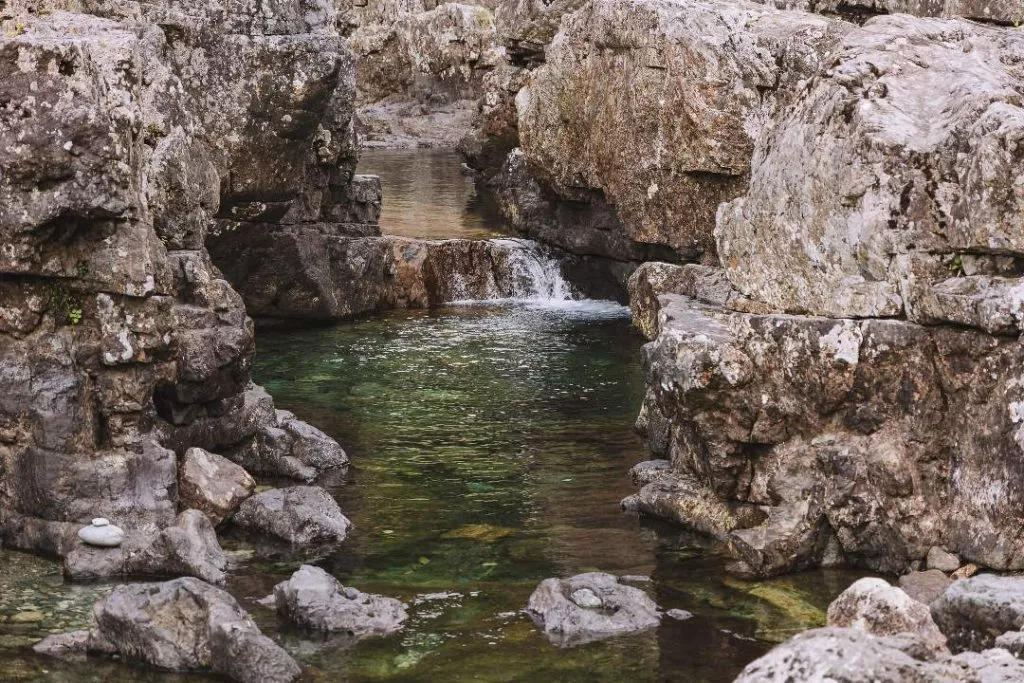 wally creek wasserfall vancouver island kanada Wally Creek Wasserfall Vancouver Island Kanada