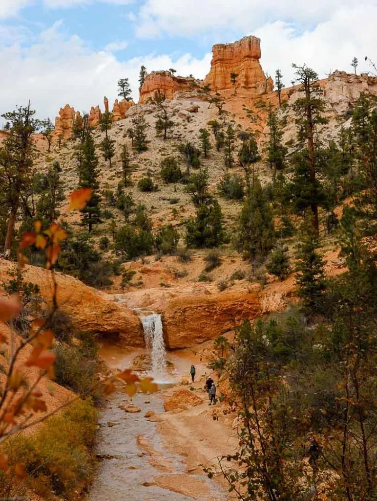 wasserfall bei mossy cave Wasserfall bei Mossy Cave