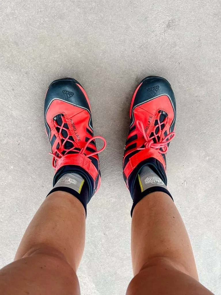 wasserschuhe fuer narrows wanderung zion nationalpark in utah Wasserschuhe für Narrows Wanderung, Zion Nationalpark in Utah