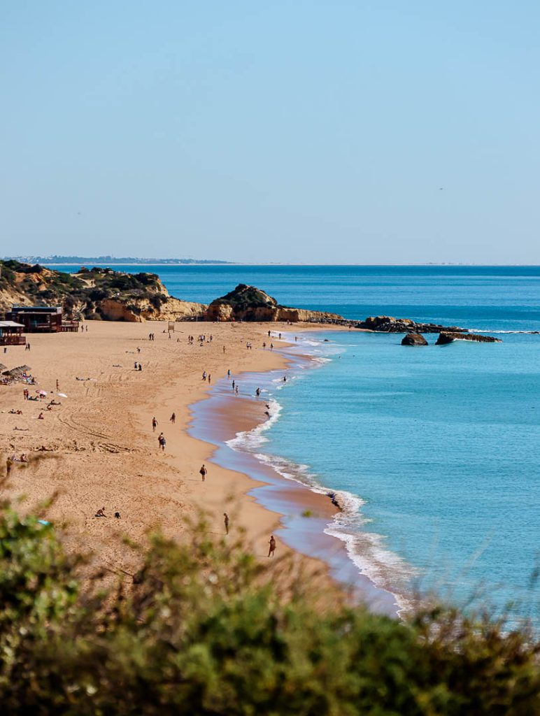 albufeira strand algarve rundreise Albufeira Strand, Algarve Rundreise