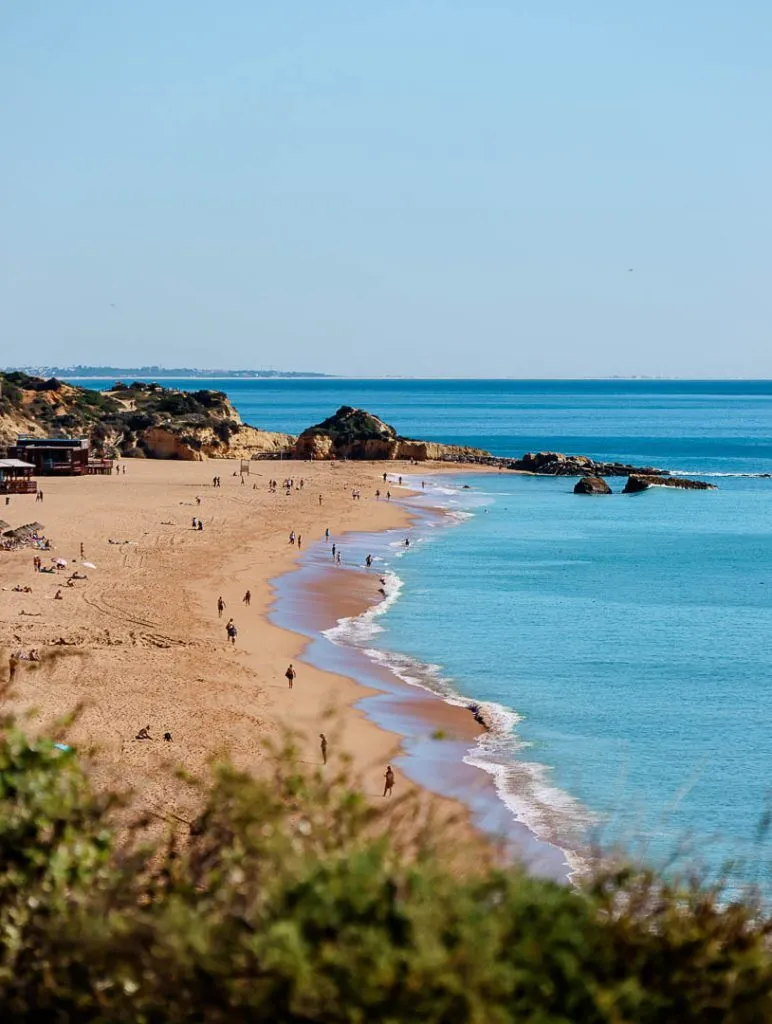 albufeira strand algarve rundreise Albufeira Strand, Algarve Rundreise