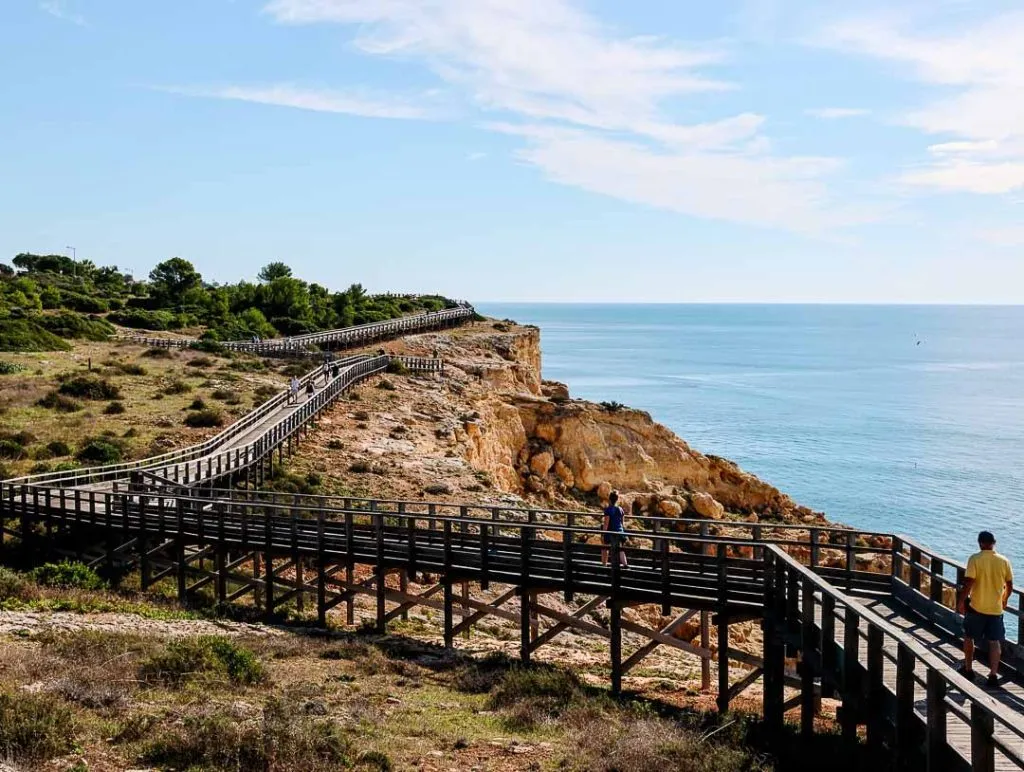 boardwalk bei carvoeiro zu algar seco Boardwalk bei Carvoeiro zu Algar Seco