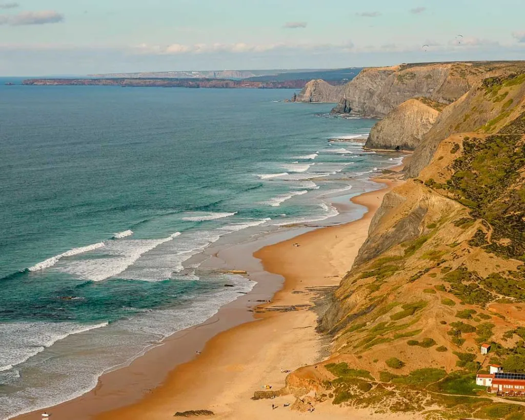 bordeira 12 von 16 Aussichtspunkt auf Cordoama Strand, Algarve