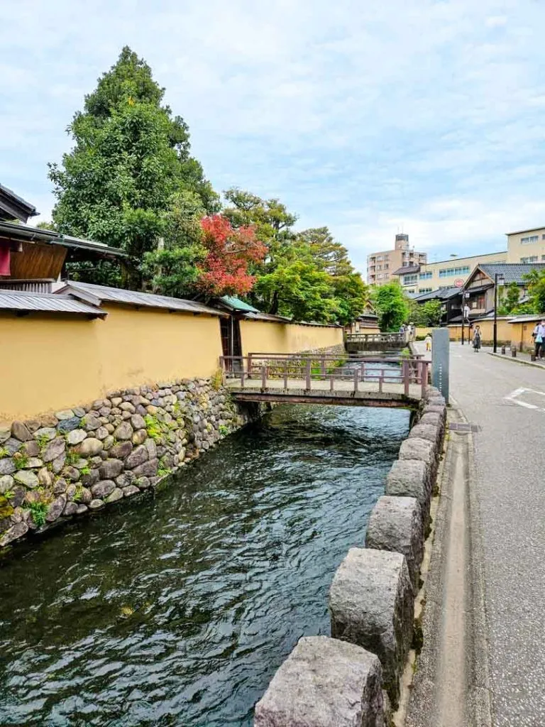 japan kanazawa kanaele im nagamachi viertel Japan Kanazawa Kanäle im Nagamachi Viertel