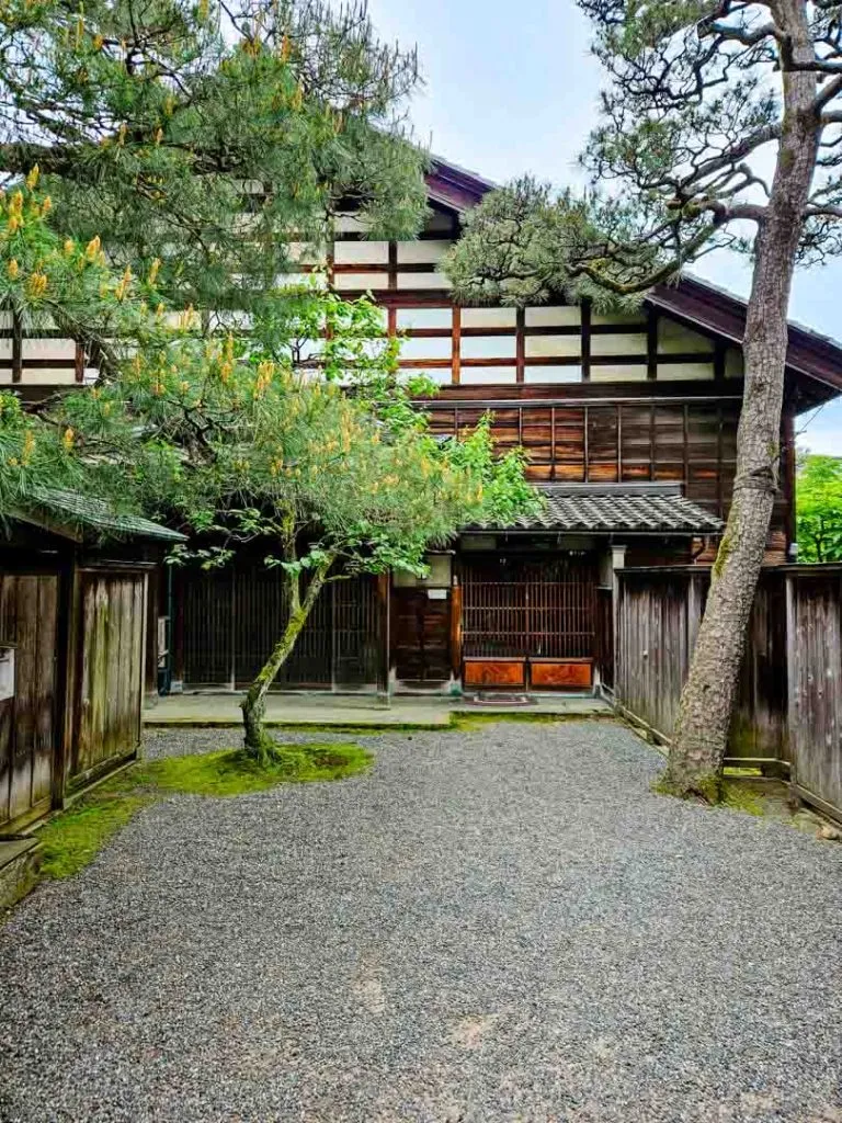 japan kanazawa vorgarten im nagamachi viertel Japan Kanazawa Vorgarten im Nagamachi Viertel