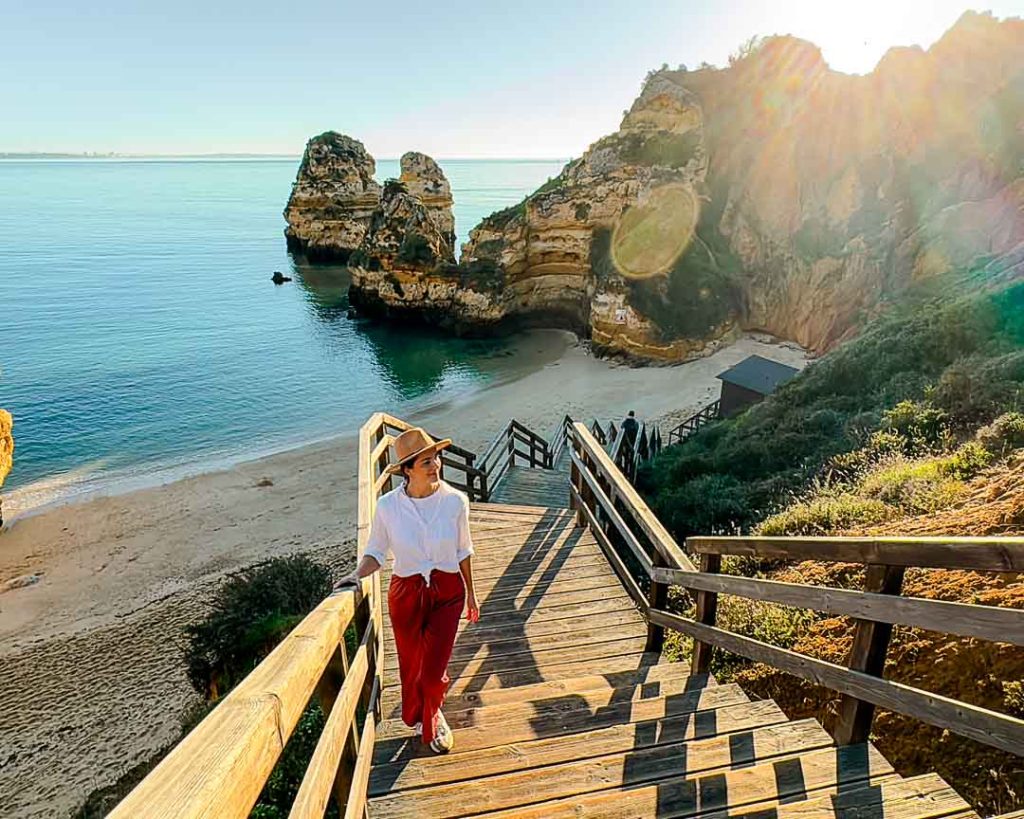 praia do camilo bei lagos schoener strand an algarve Praia do Camilo bei Lagos, schöner Strand an Algarve