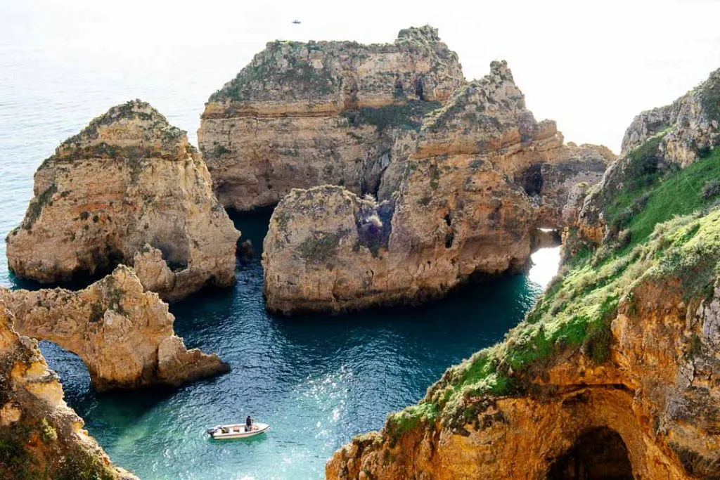 schoenster kuestenabschnitt ponta da piedade an der algarve Schönster Küstenabschnitt: Ponta da Piedade an der Algarve