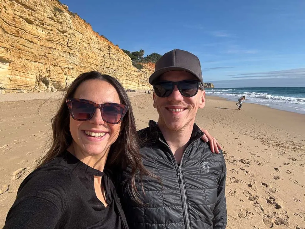 selfie am porto mos strand Selfie am Porto Mos Strand