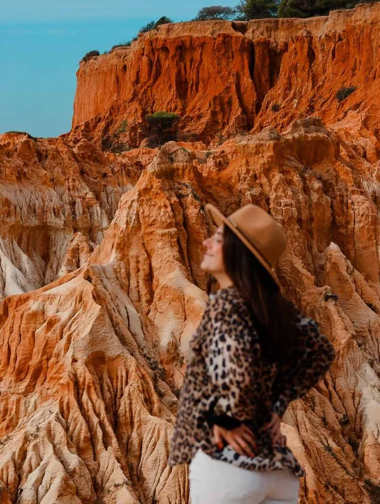 verrueckte felsklippen beim falesia beach an der algarve verrückte Felsklippen beim Falesia Beach an der Algarve