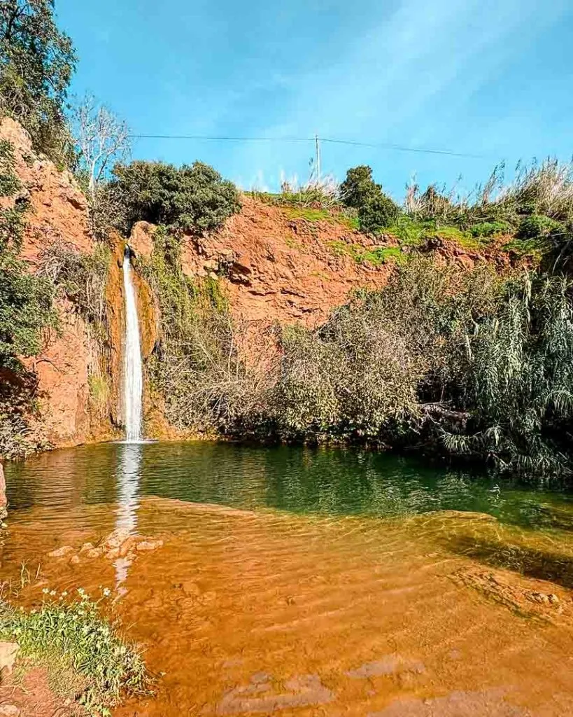 wasserfall bei alte algarve rundreise mit dem auto Wasserfall bei Alte, Algarve Rundreise mit dem Auto