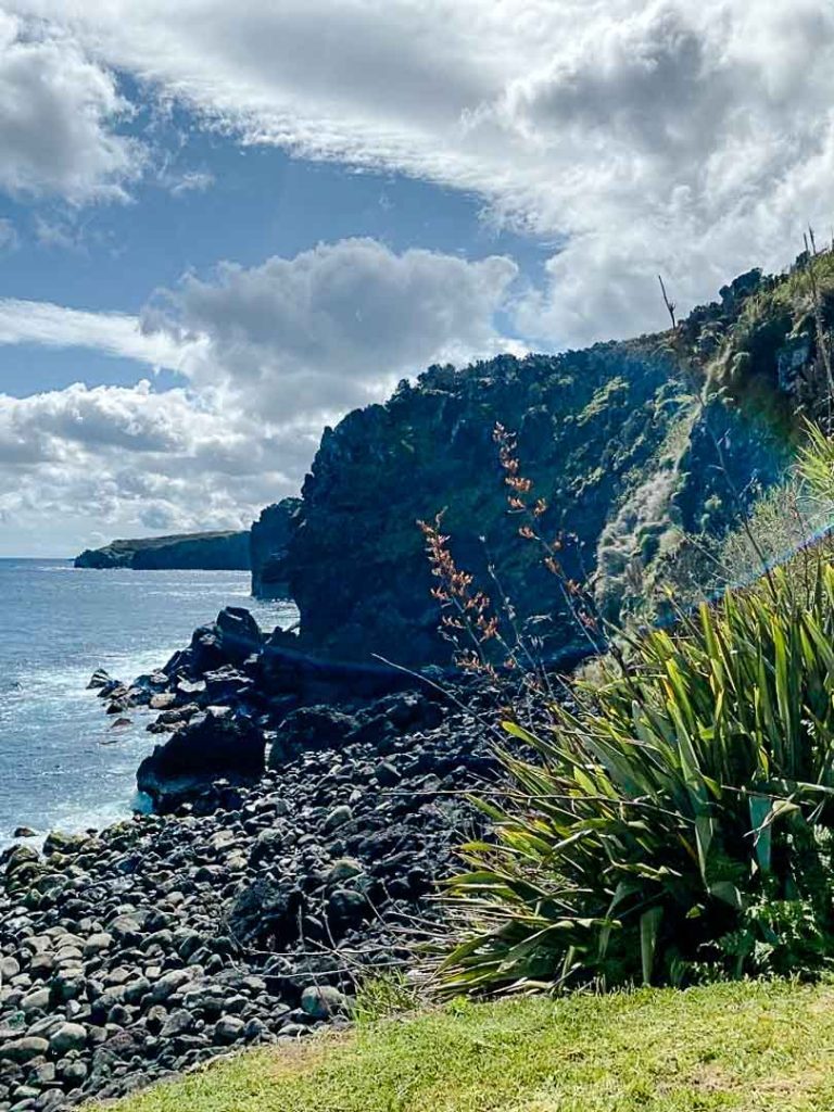 aussichtspunkt ueber dem picknickplatz bei biscoitos terceira azoren Aussichtspunkt über dem Picknickplatz bei Biscoitos Terceira Azoren