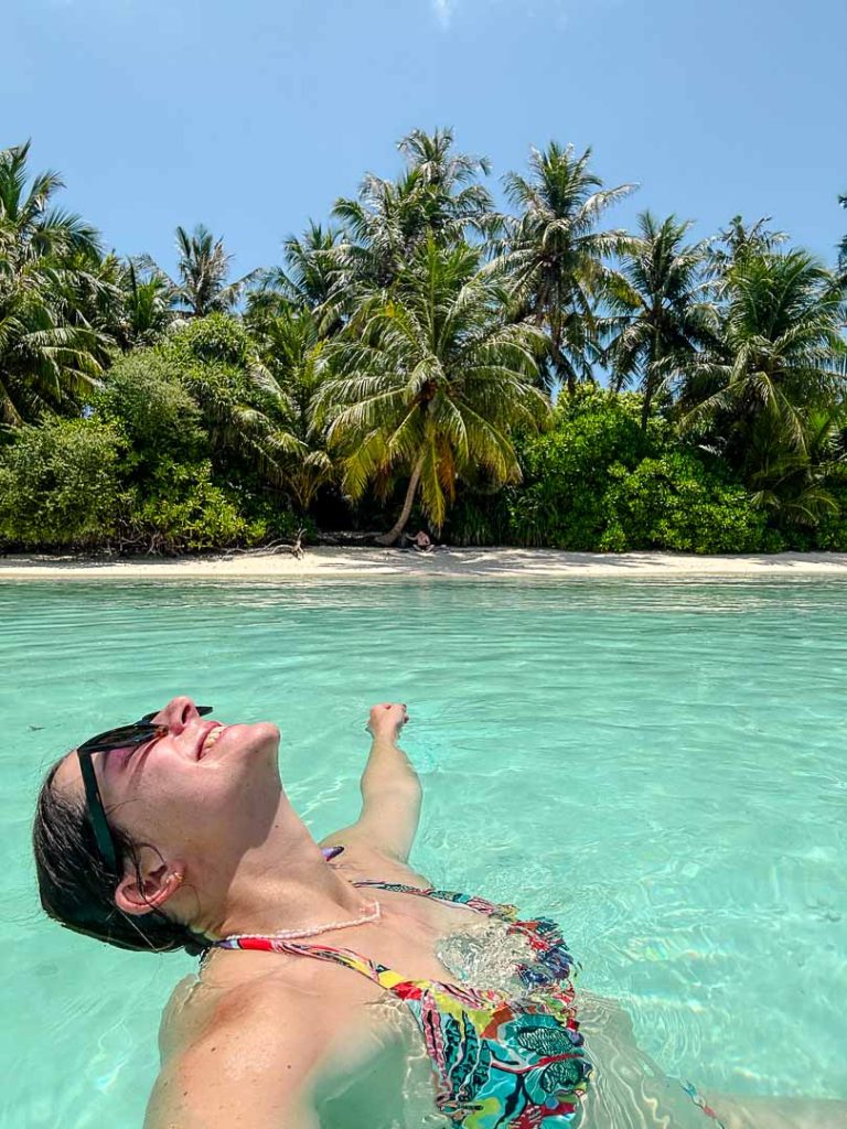 baden beim bikini beach malediven Baden beim Bikini Beach, Malediven