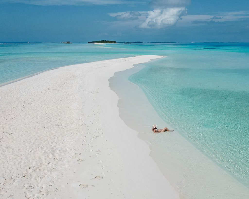 entspannen auf der langen sandbank auf dhigurah malediven Entspannen auf der langen Sandbank auf Dhigurah, Malediven