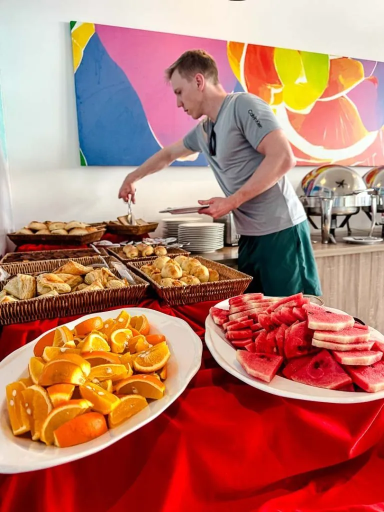 fruehstueck bei dhiguveli maldives Frühstück bei Dhiguveli Maldives