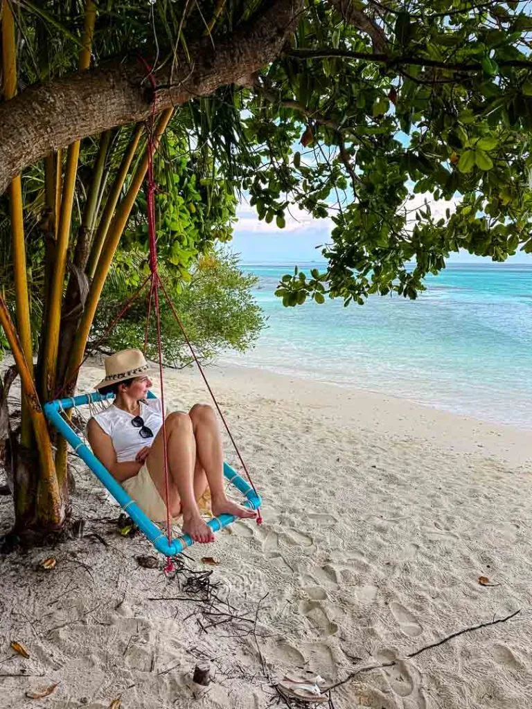 schaukel beim bikini beach dhigurah Schaukel beim Bikini Beach, Dhigurah