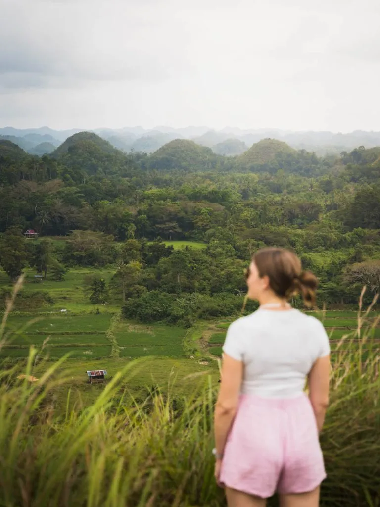 philippinen bohol ausblick auf die chocolate hills Philippinen Bohol, Ausblick auf die Chocolate Hills
