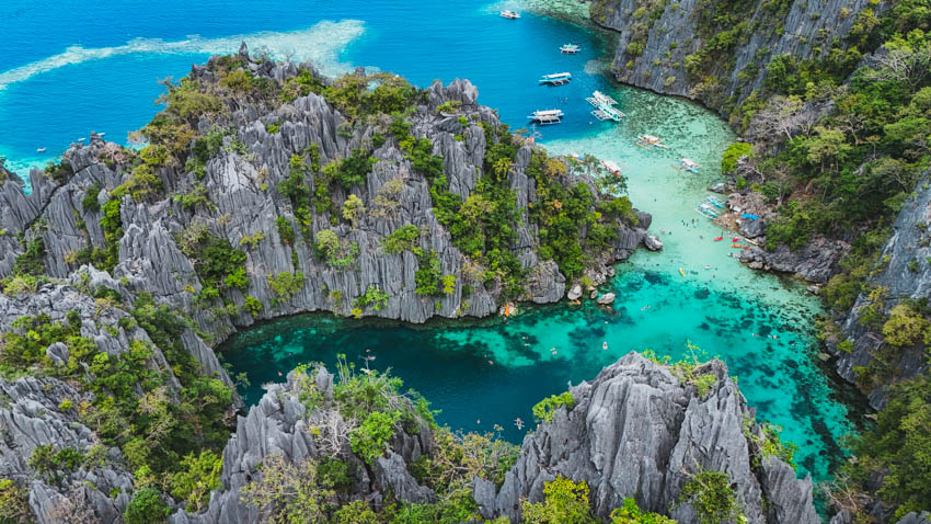 philippinen coron umgebung coron von oben Philippinen Coron, Umgebung Coron von oben