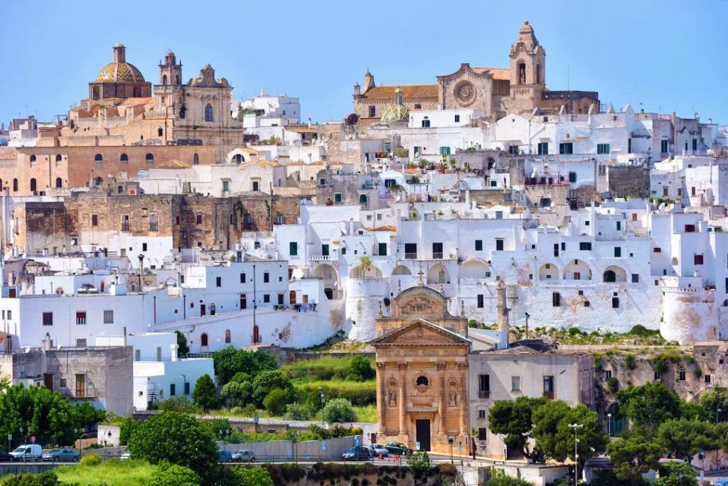 apulien blick auf ostuni Apulien_Blick auf Ostuni