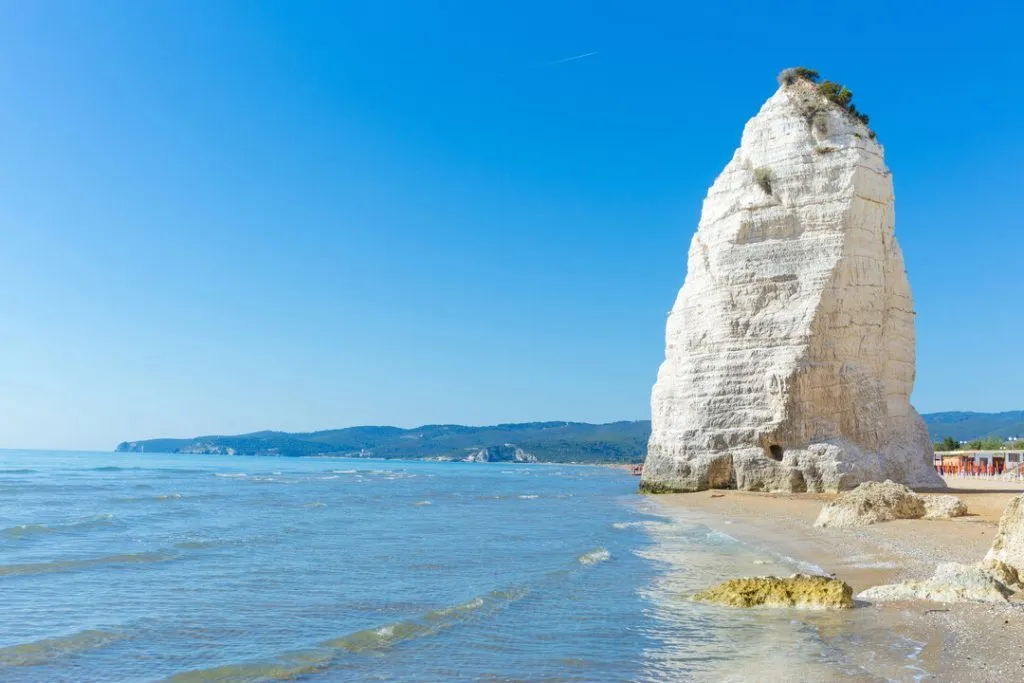 apulien pizzomunno beach Apulien_Pizzomunno Beach