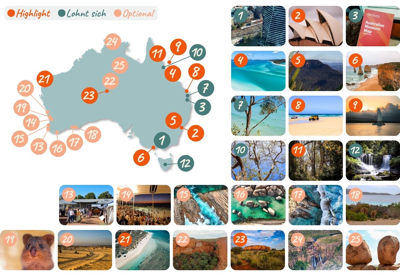 australien sehenswuerdigkeiten karte 01 australien sehenswuerdigkeiten karte 01