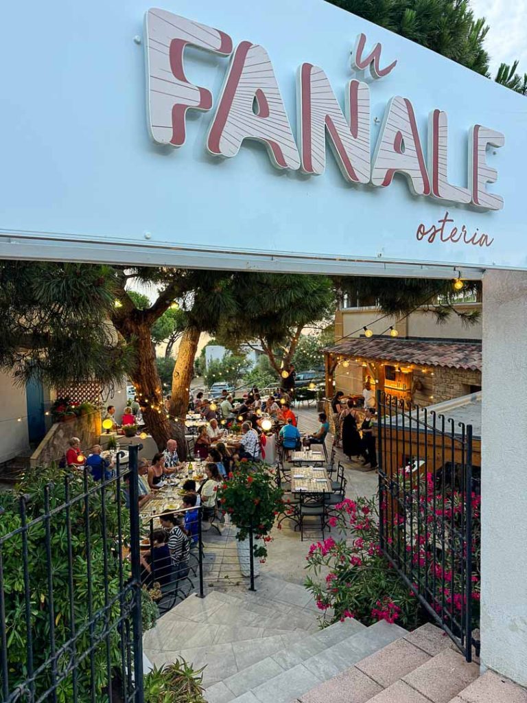 restaurant fanale bei calvi korsika Restaurant Fanale bei Calvi Korsika