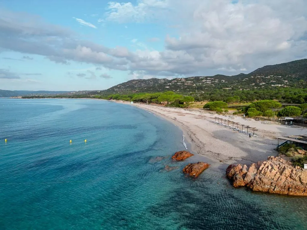 strand palombaggia bei porto vecchio korsika Strand Palombaggia bei Porto Vecchio, Korsika