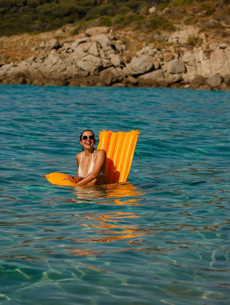 baden beim strand plage de ghjunchitu bei calvi Baden beim Strand Plage de Ghjunchitu bei Calvi